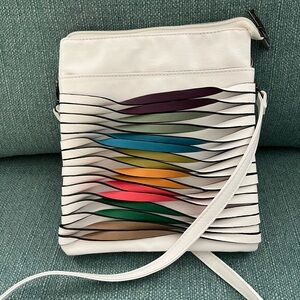 Italian leather funky bag